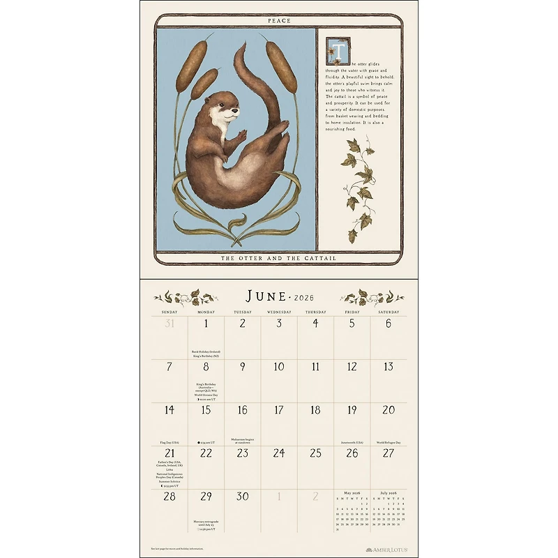 Woodland Wardens 2026 Wall Calendar