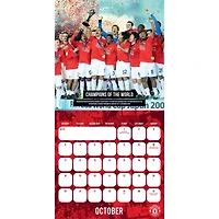 Manchester United 2027 Wall Calendar
