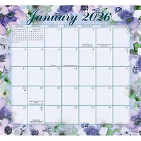 Floral Jumbo Magic Grip 2025-2026 Wall Calendar