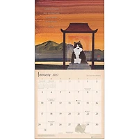 Zen Cat 2027 Wall Calendar - Online Only