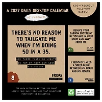 Anti Affirmations/Daily Sarcasm 2027 Box Calendar - Online Only