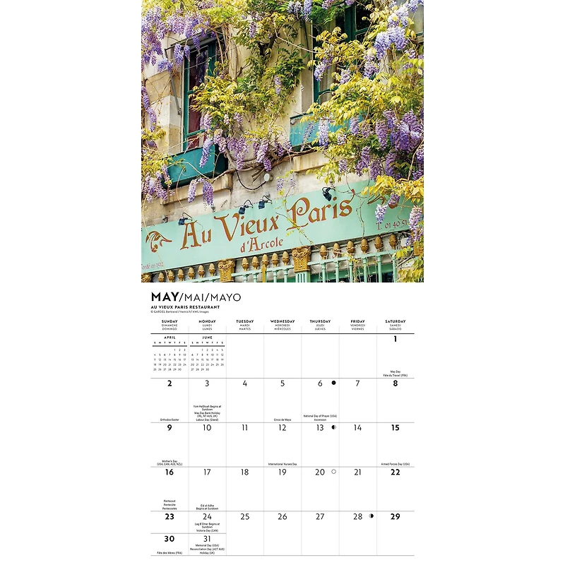 Parisian Lifestyle 2027 Mini Calendar