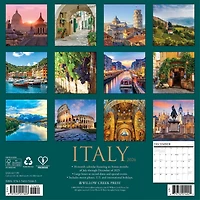 Italy 2026 Wall Calendar - Online Only