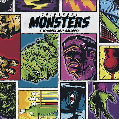 Universal Monsters 2027 Wall Calendar - Online Only