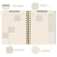 Farmhouse Floral 2025-2026 Engagement Calendar