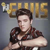 Elvis Presley Exclusive with Print 2026 Deluxe Wall Calendar