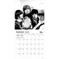 The Beatles Black and White 2026 Wall Calendar - Online Only