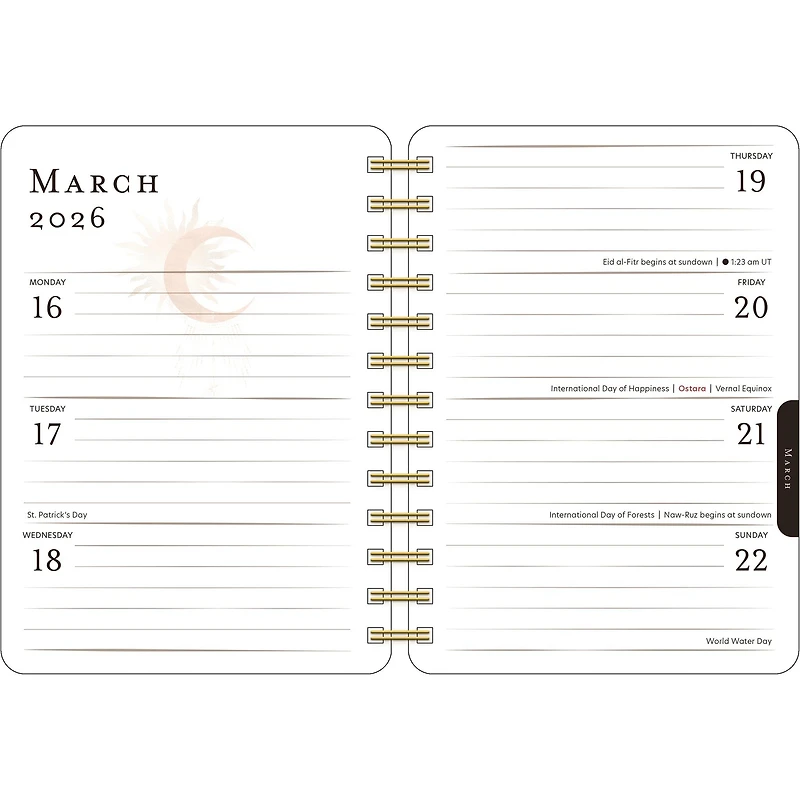 Year Of The Witch 2026 Weekly Engagement Calendar - Online Only
