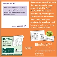 Travel Hacks 2026 Box Calendar - Online Only