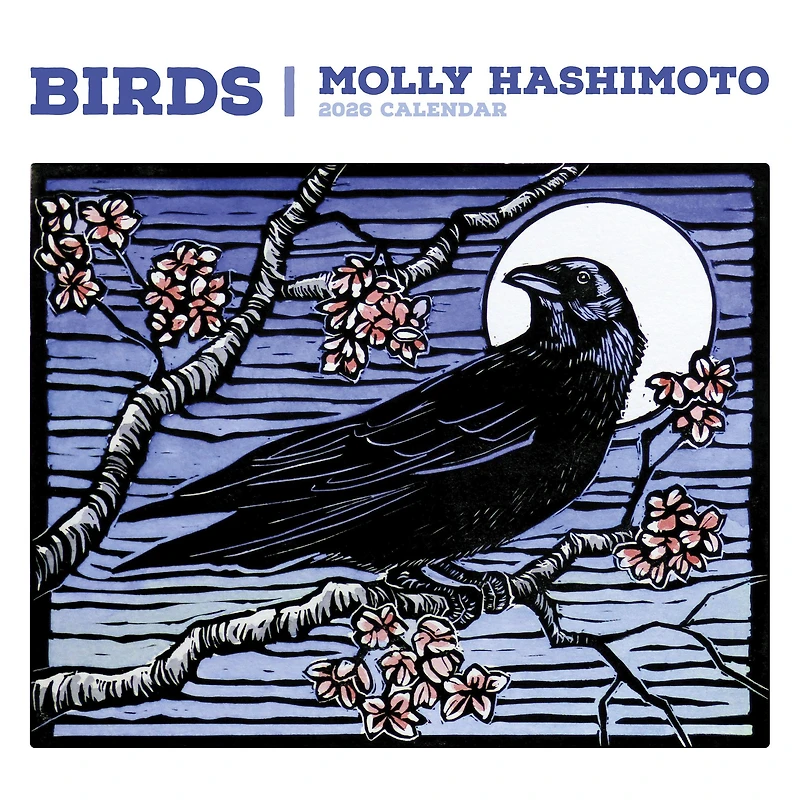 Molly Hashimoto Birds 2026 Wall Calendar