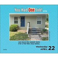 You Had One Job 2026 Box Calendar