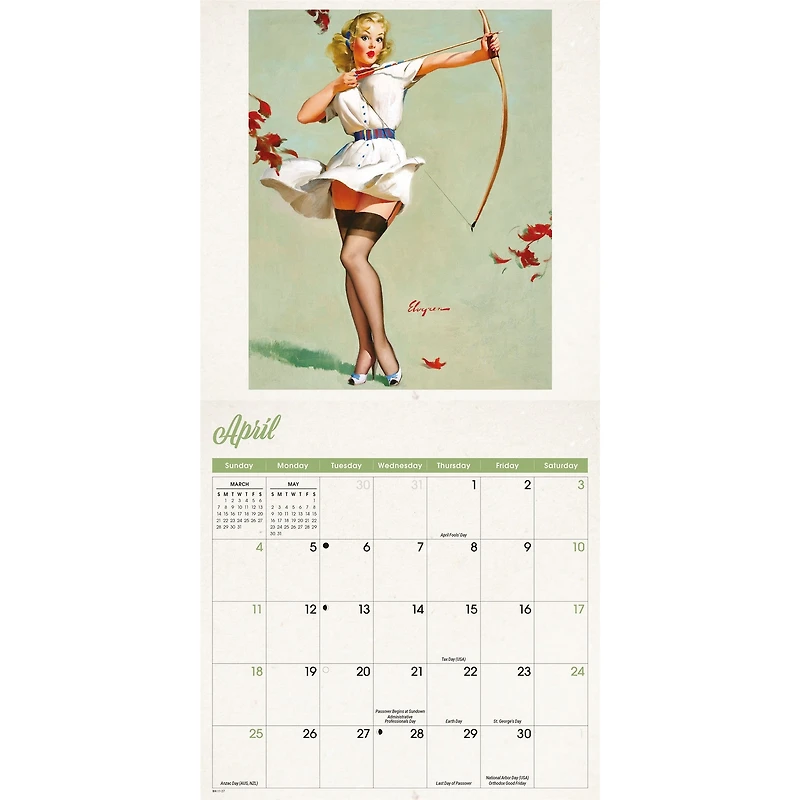 Pin-Up Girls 2027 Mini Calendar