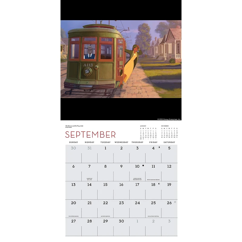 Disney Animation 2026 Wall Calendar - Online Only