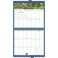 Motherword Tabbed English 2025-2026 Wall Calendar