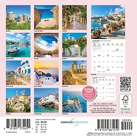 Greek Isles 2027 Mini Calendar