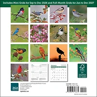 Songbirds 2027 Mini Calendar