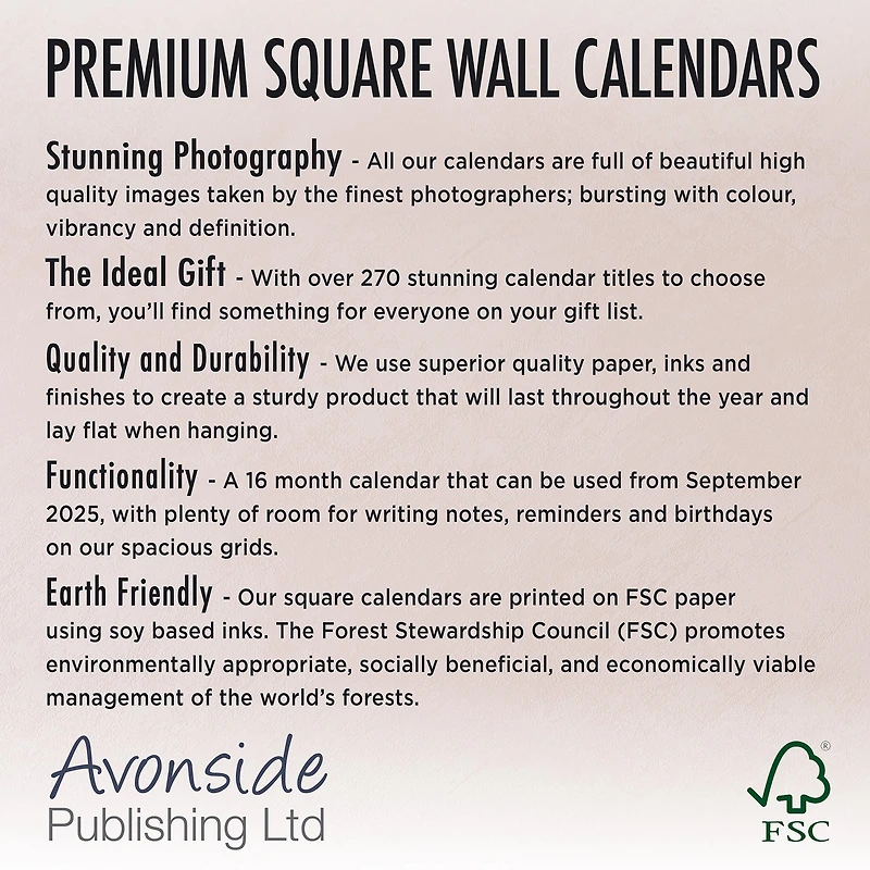 White Shepherd 2026 Wall Calendar