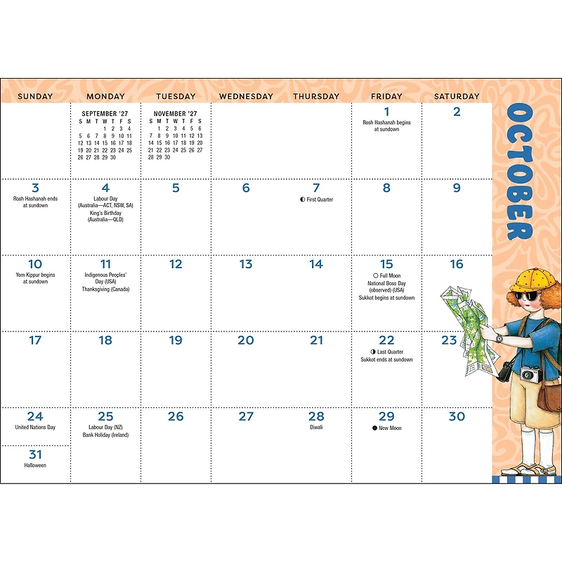 Mary Engelbreit's Good Vibes Only 2027 Pocket Planner