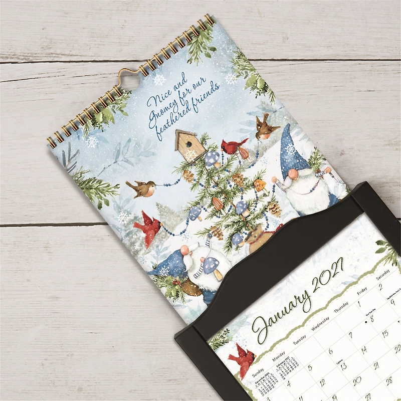 Gnome Sweet Gnome 2027 Slim Calendar