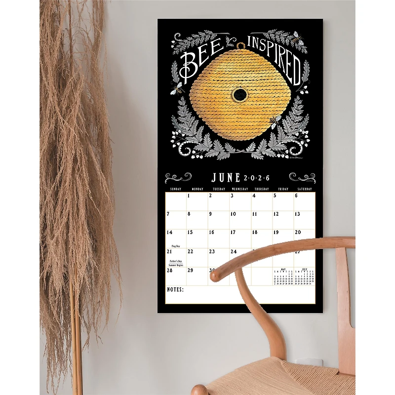 Beeutiful Life 2026 Deluxe Wall Calendar - Online Only