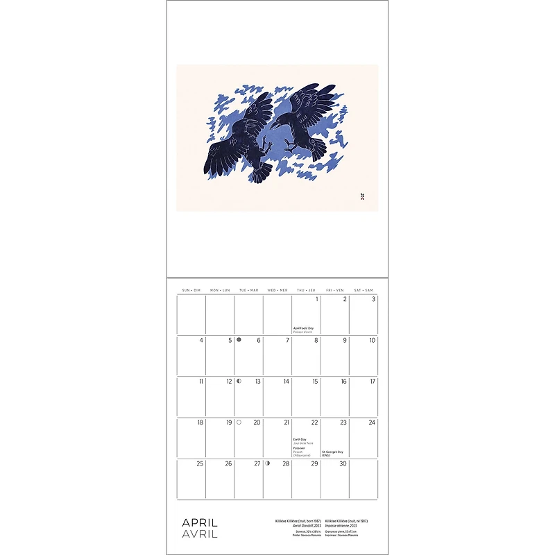 Inuit Art Cape Dorset 2027 Special Edition Wall Calendar