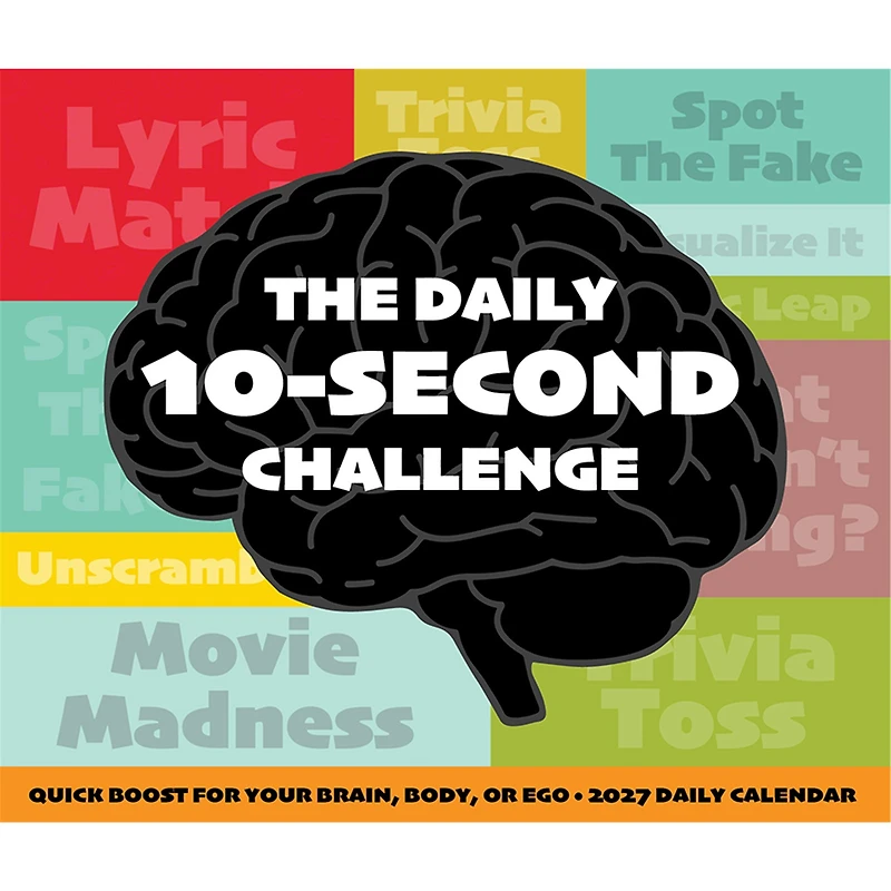 Daily 10-Second Challenge 2027 Box Calendar