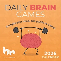 Daily Brain Games 2026 Box Calendar - Online Only