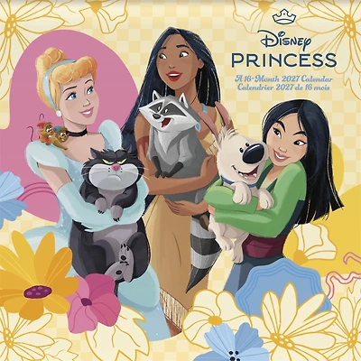 Disney Princess 2027 Wall Calendar