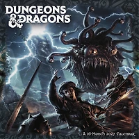 Dungeons and Dragons Classic 2027 Wall Calendar - Online Only