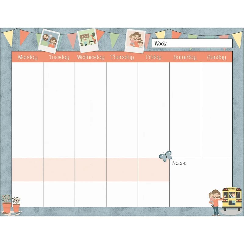 Moms Plan It 2025-206 Wall Calendar - Online Only