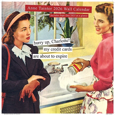 Anne Taintor 2026 Wall Calendar
