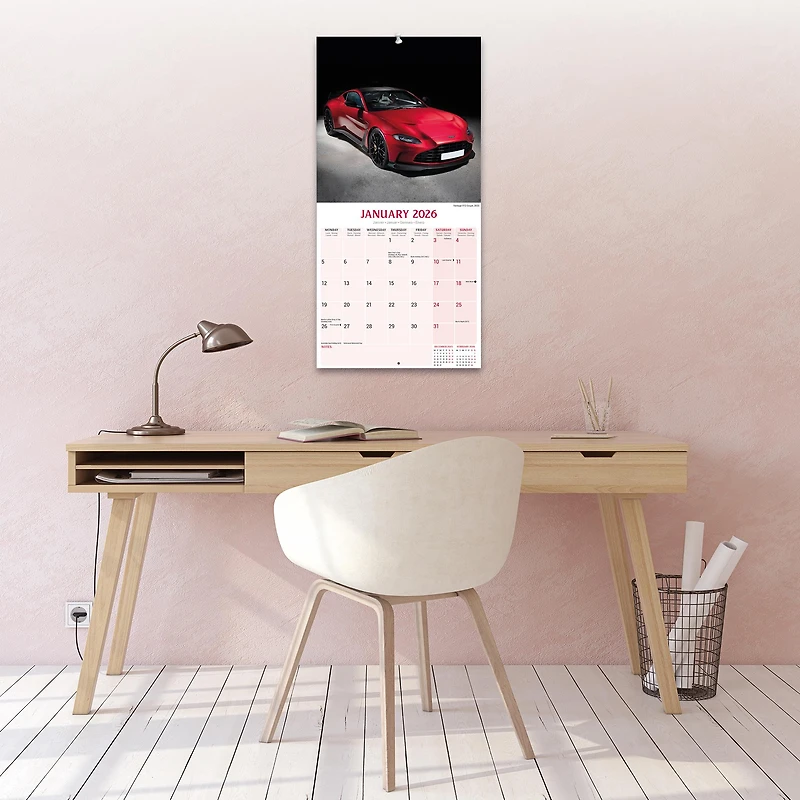 Aston Martin 2026 Wall Calendar - Online Only