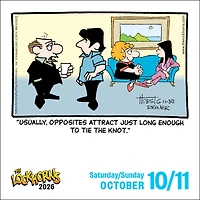Lockhorns Laugh-A-Day 2026 Box Calendar
