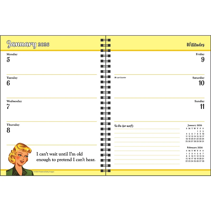 Wititudes 2025-2026 Engagement Calendar - Online Only