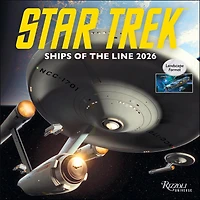 Star Trek Ships Of The Line Wall  2026 Calendar
