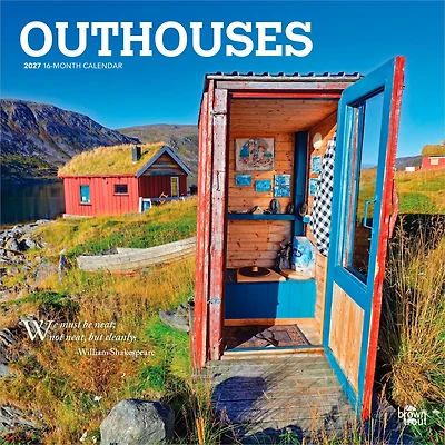Outhouses 2027 Wall Calendar