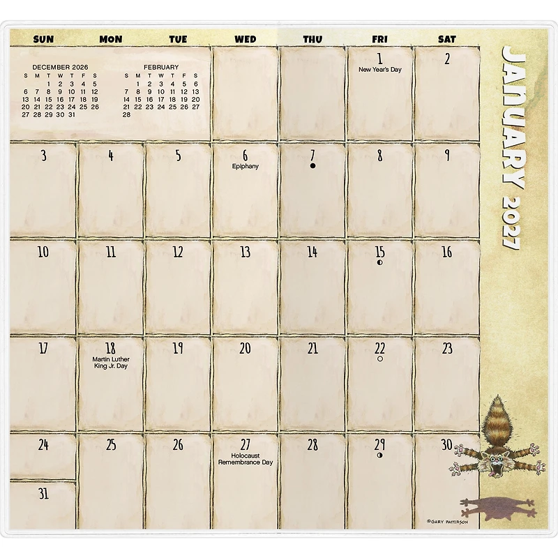 Gary Patterson - Cats 2027 2-Year Pocket Planner - Online Only