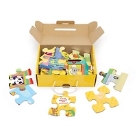 Friendly Neighbors 35 Piece Floor Puzzle - Online Only