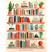 Boho Books 2026 Monthly Planner Calendar