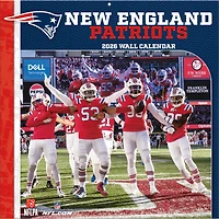 NFL New England Patriots 2026 Wall Calendar