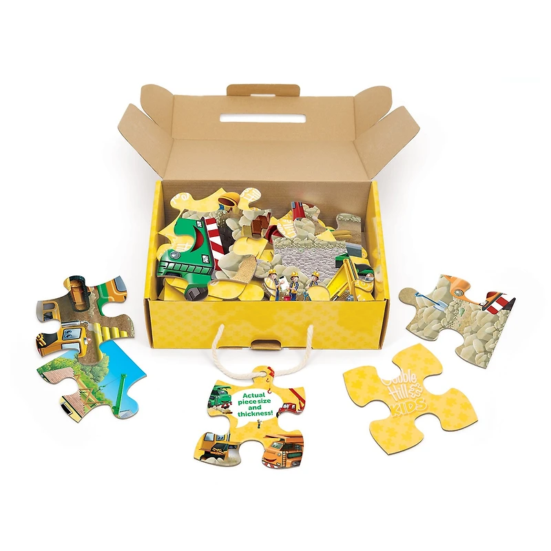 Construction Zone 35 Piece Floor Puzzle
