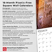 Ancient Egypt 2026 Wall Calendar - Online Only
