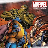 Marvel Heroes Vs Villains 2026 Wall Calendar