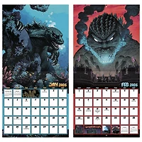 Godzilla Classic 2026 Wall Calendar - Online Only