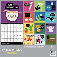 Rated R Puns 2026 Wall Calendar - Online Only