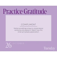 Year of Gratitude 2027 Box Calendar