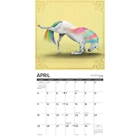 Unicorn Yoga 2027 Wall Calendar