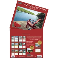 Cottage Country 2026 Deluxe Wall Calendar