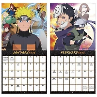 Naruto Shippuden 2026 Wall Calendar
