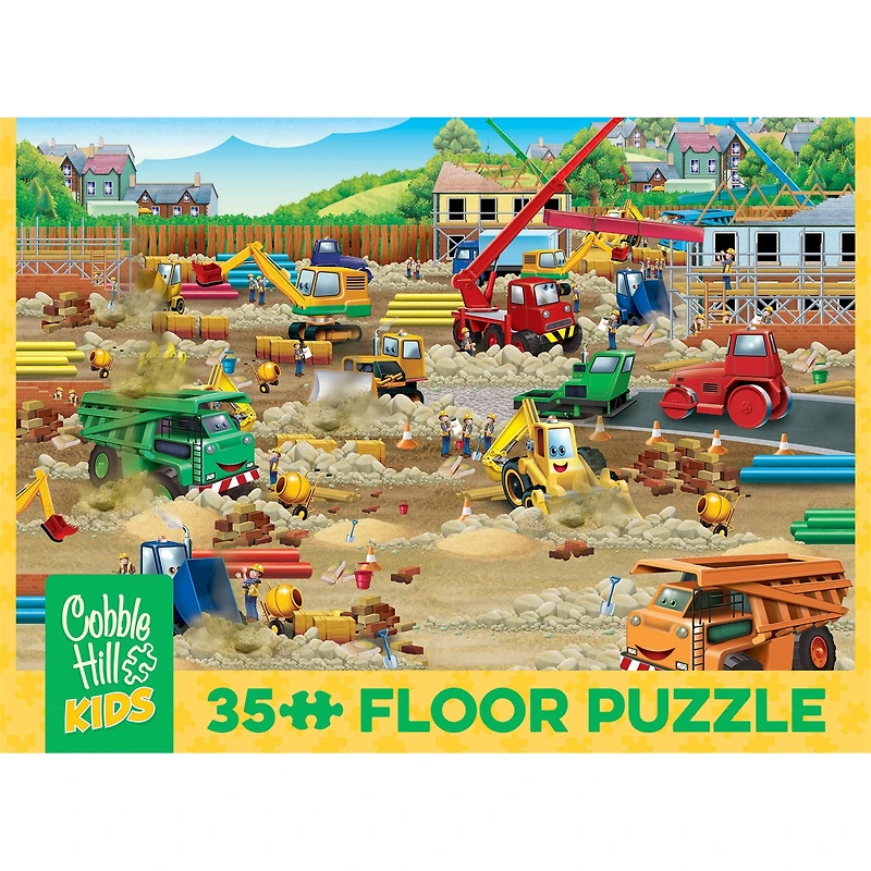 Construction Zone 35 Piece Floor Puzzle